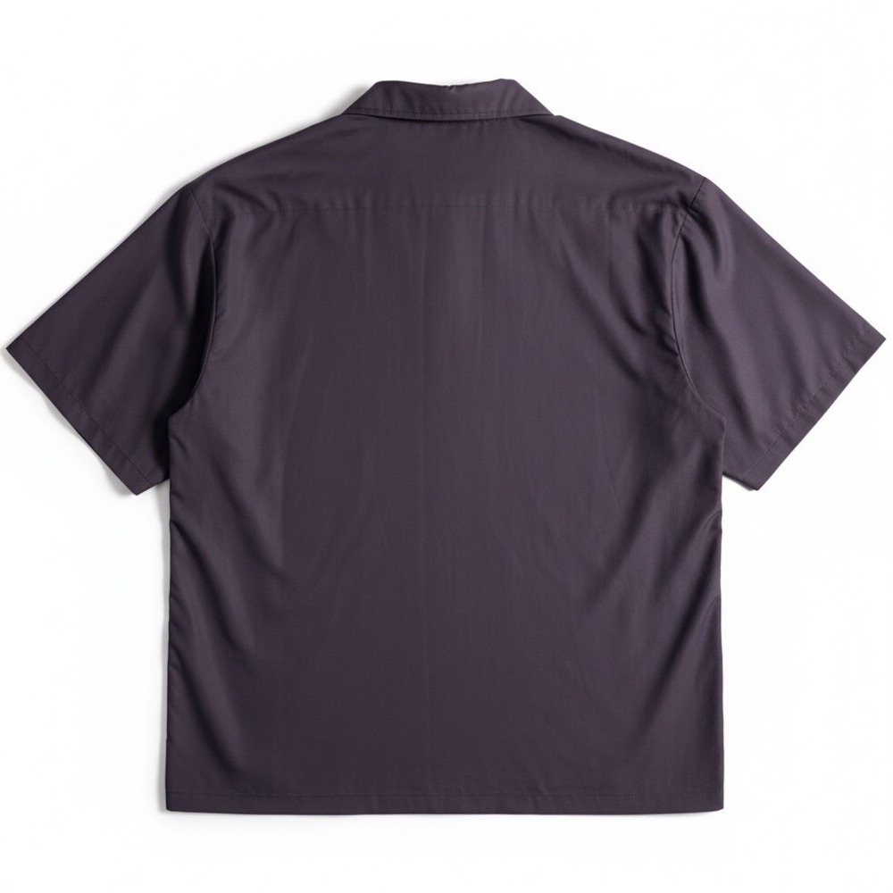 Hardaddy Mens Mermaid Bowling Shirt XL Purple Grey Short Sleeve Button Down - Picture 2 of 7